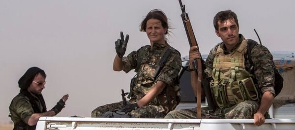 Soldados kurdos Soldados kurdos - Sputnik Mundo