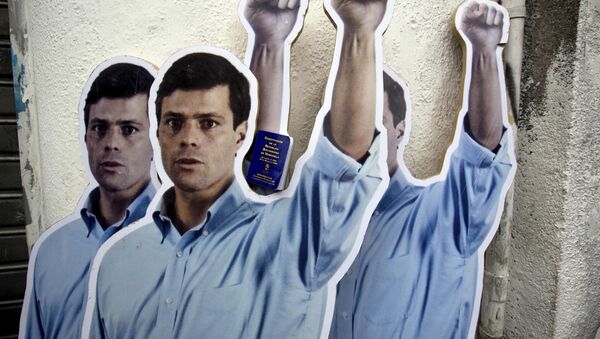 Leopoldo López, líder opositor venezolano (archivo) - Sputnik Mundo