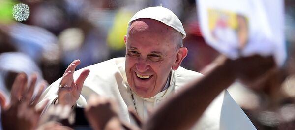 Papa Francisco en San Cristobal de las Casa, México - Sputnik Mundo