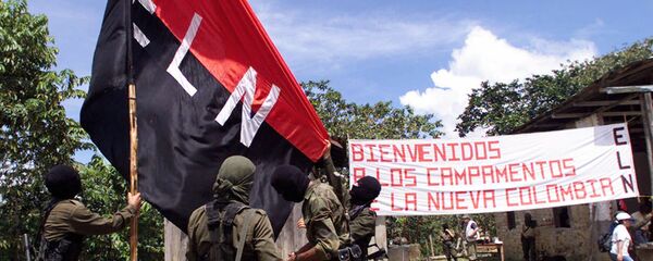Combatientes del ELN (archivo) Combatientes del ELN (archivo) - Sputnik Mundo
