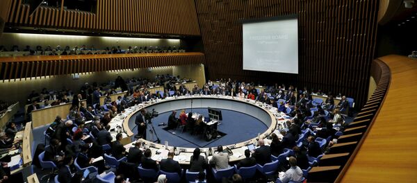 La cumbre de la Organización Mundial de Salud en Ginebra (archivo) - Sputnik Mundo