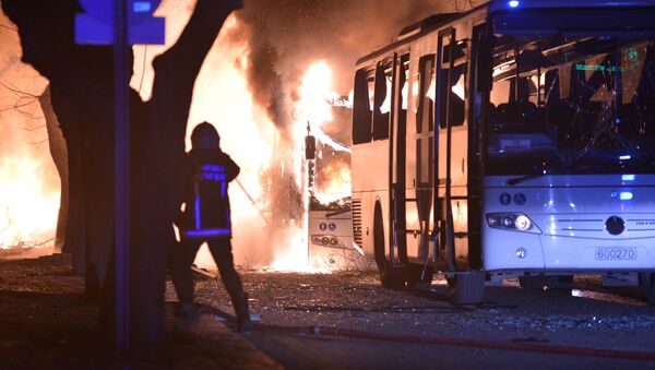 Atentado en Ankara - Sputnik Mundo