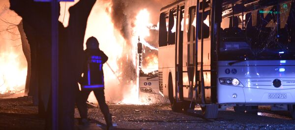 Atentado en Ankara - Sputnik Mundo