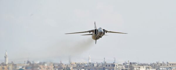 MiG-23 de la Fuerza Aérea siria - Sputnik Mundo