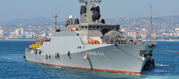 La corbeta portamisiles rusa Zelioniy Dol clase Buyán - Sputnik Mundo