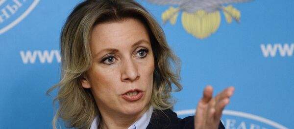María Zajárova, portavoz del Ministerio de Exteriores de Rusia - Sputnik Mundo