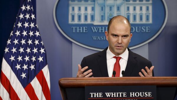 Viceconsejero de Seguridad Nacional de EEUU, Ben Rhodes - Sputnik Mundo