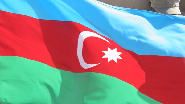 La bandera de Azerbaiyán  - Sputnik Mundo