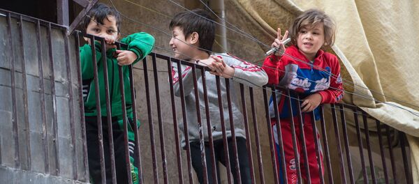Niños sirios - Sputnik Mundo