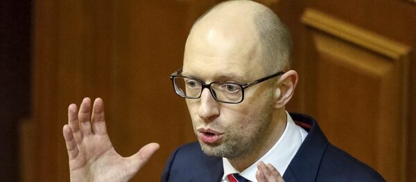 Arseni Yatseniuk, primer ministro de Ucrania - Sputnik Mundo