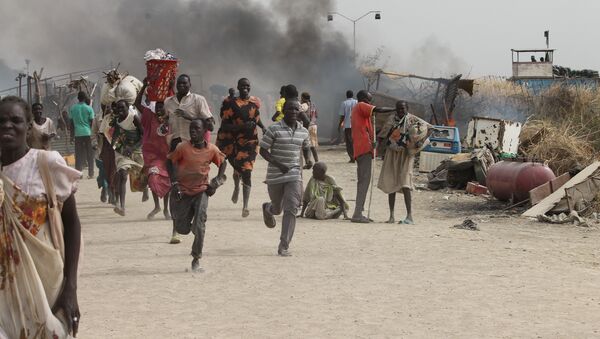 El lugar del ataque contra un campamento de la ONU para los desplazados internos en la ciudad de Malakal - Sputnik Mundo