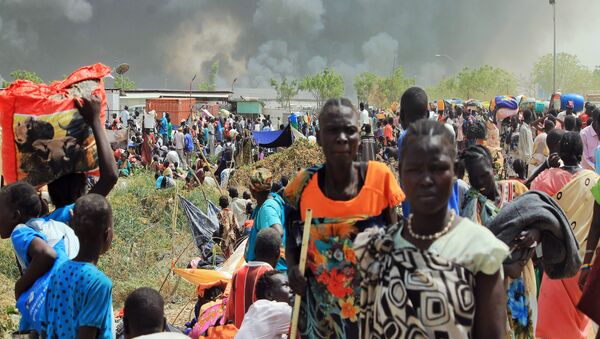 El lugar del ataque contra un campamento de la ONU para los desplazados internos en la ciudad de Malakal - Sputnik Mundo