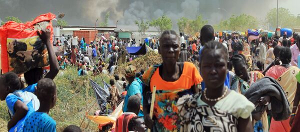 El lugar del ataque contra un campamento de la ONU para los desplazados internos en la ciudad de Malakal - Sputnik Mundo