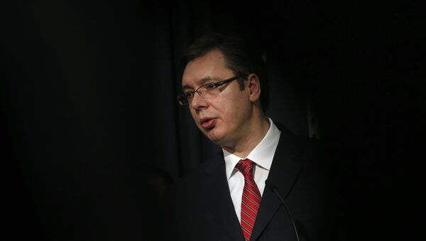 Aleksandar Vucic, primer ministro de Serbia - Sputnik Mundo