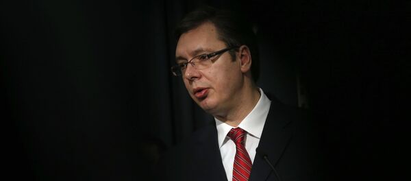 Aleksandar Vucic, primer ministro de Serbia - Sputnik Mundo