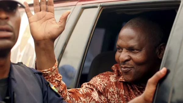 Faustin-Archange Touadéra, el presidente de la República Centroafricana - Sputnik Mundo