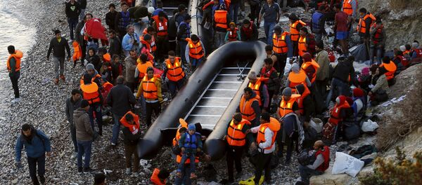 Los refugiados en Turquía - Sputnik Mundo