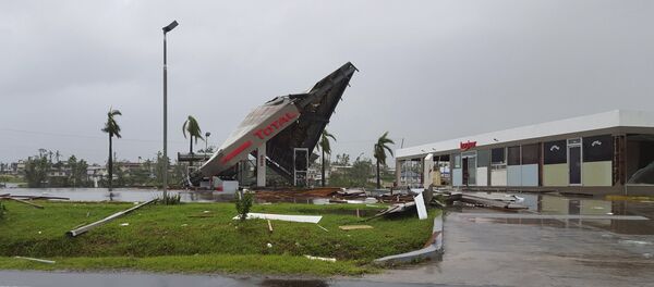 Consecuencias del huracán en Fiyi - Sputnik Mundo