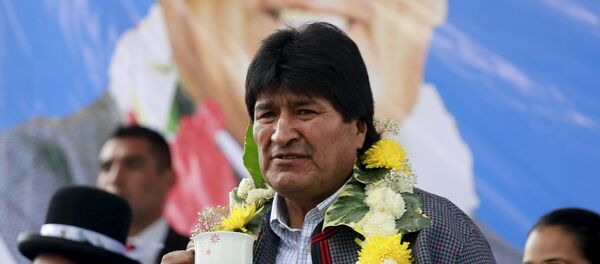Evo Morales, presidente de Bolivia - Sputnik Mundo