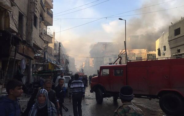 Atentado en Damasco - Sputnik Mundo