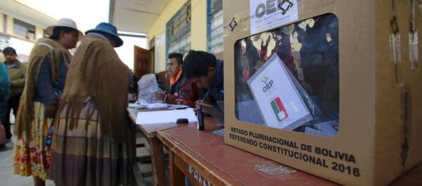 Referendo en Bolivia - Sputnik Mundo