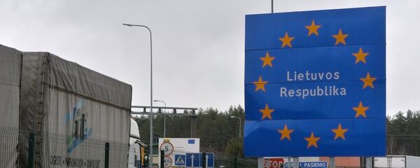 Frontera entre Bielorrusia y Lituania (archivo) - Sputnik Mundo