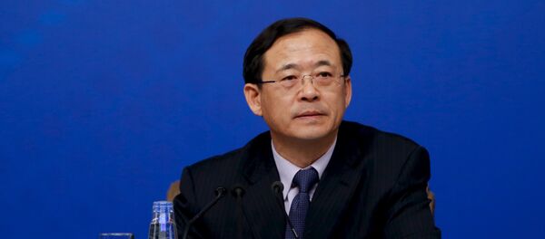Liu Shiyu, jefe de la Comisión Reguladora de Valores de China Liu Shiyu, jefe de la Comisión Reguladora de Valores de China - Sputnik Mundo
