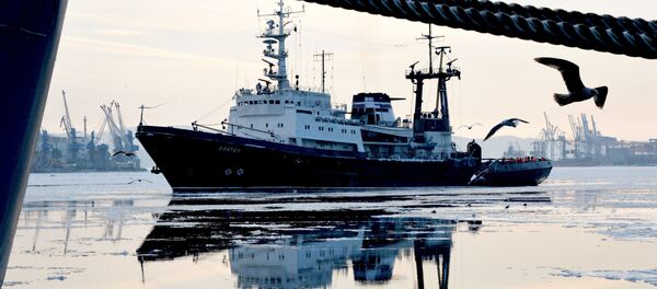 Buque de la Flota rusa del Pacífico - Sputnik Mundo