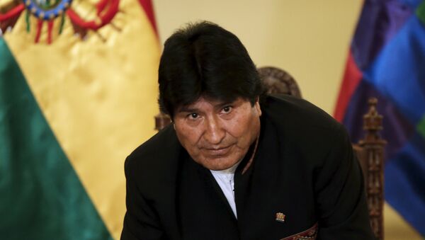 Evo Morales, presidente de Bolivia - Sputnik Mundo