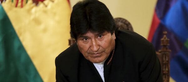 Evo Morales, presidente de Bolivia - Sputnik Mundo