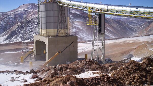 La mina Veladero, San Juan, Argentina - Sputnik Mundo