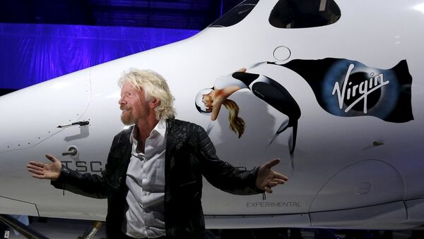 Richard Branson, multimillonario británico y fundador del conglomerado Virgin Group Richard Branson, multimillonario británico y fundador del conglomerado Virgin Group - Sputnik Mundo