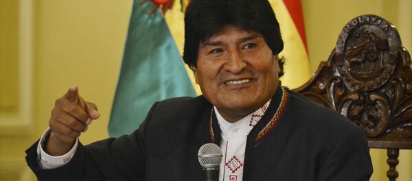 Evo Morales, presidente de Bolivia (archivo) - Sputnik Mundo