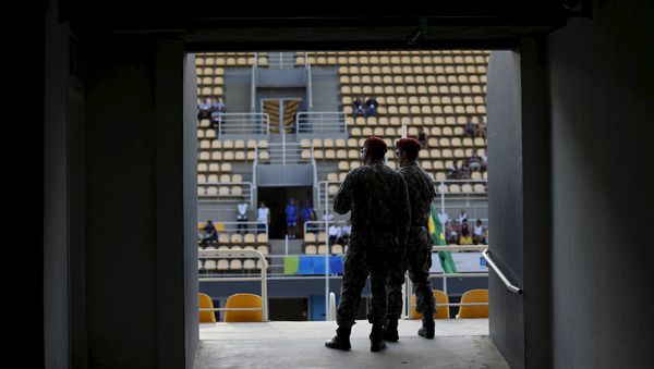 Soldados de la Fuerza Nacional de Brasil Soldados de la Fuerza Nacional de Brasil - Sputnik Mundo
