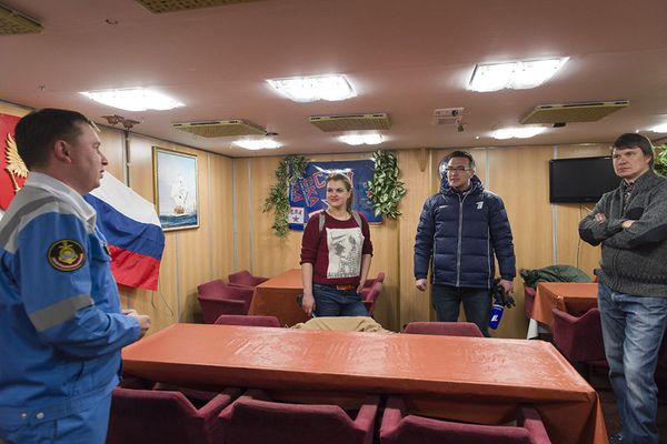 Bienvenidos al submarino nuclear de propósito estratégico “Alexander Nevsky” Bienvenidos al submarino nuclear de propósito estratégico “Alexander Nevsky” - Sputnik Mundo