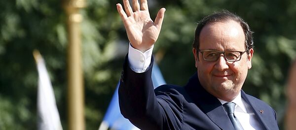 François Hollande, presidente de Francia - Sputnik Mundo