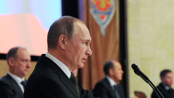 Vladímir Putin, presidente de Rusia - Sputnik Mundo