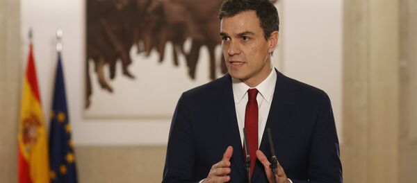 Pedro Sánchez, líder del PSOE - Sputnik Mundo
