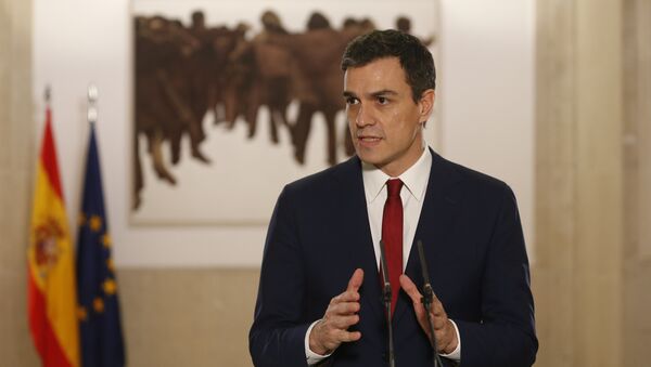 Pedro Sánchez, líder del PSOE - Sputnik Mundo