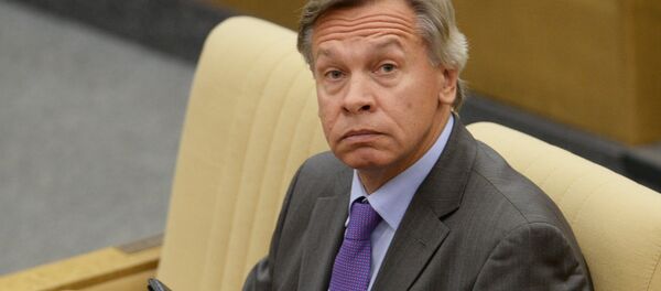 Alexéi Pushkov, jefe del Comité de Asuntos Internacionales de la Duma de Rusia - Sputnik Mundo