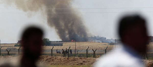 La periferia de la ciudad siria de Tal Abyad (archivo) - Sputnik Mundo