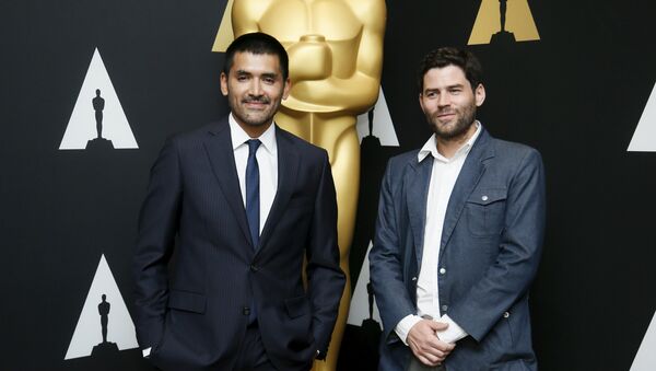 Director Gabriel Osorio  y productor Pato Escala - Sputnik Mundo