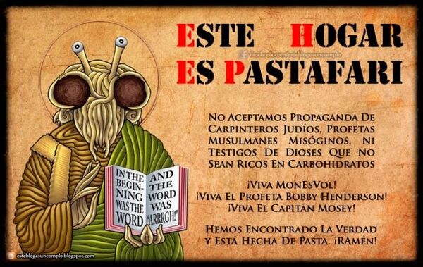 Pastafarismo, el culto del Espagueti Volador  - Sputnik Mundo