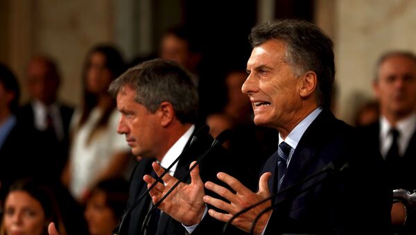 Mauricio Macri, presidente de Argentina - Sputnik Mundo