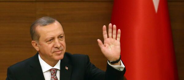 Recep Tayyip Erdogan, presidente turco - Sputnik Mundo