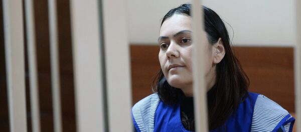 La niñera Gulchejra Bobokúlova durante el juicio La niñera Gulchejra Bobokúlova durante el juicio - Sputnik Mundo