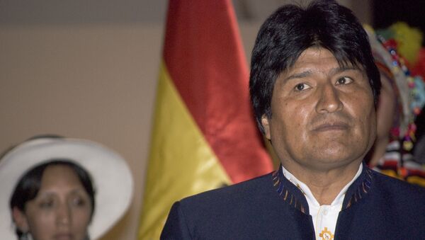 Evo Morales, presidente de Bolivia - Sputnik Mundo