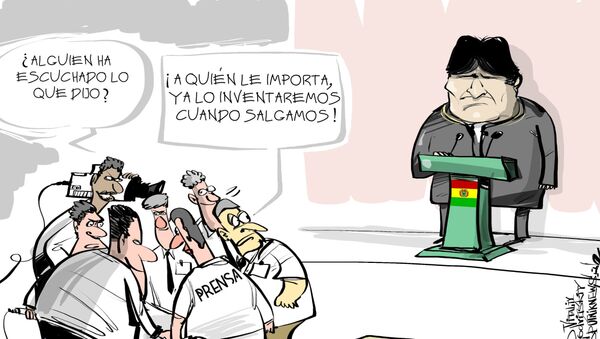 Los medios ya dieron a Evo de baja - Sputnik Mundo