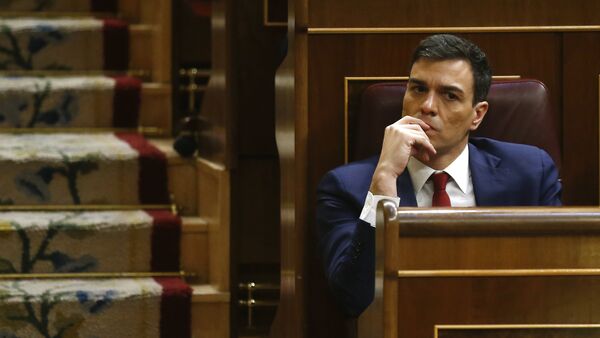 Pedro Sánchez, el líder del PSOE - Sputnik Mundo