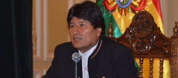 Evo Morales, presidente de Bolivia - Sputnik Mundo